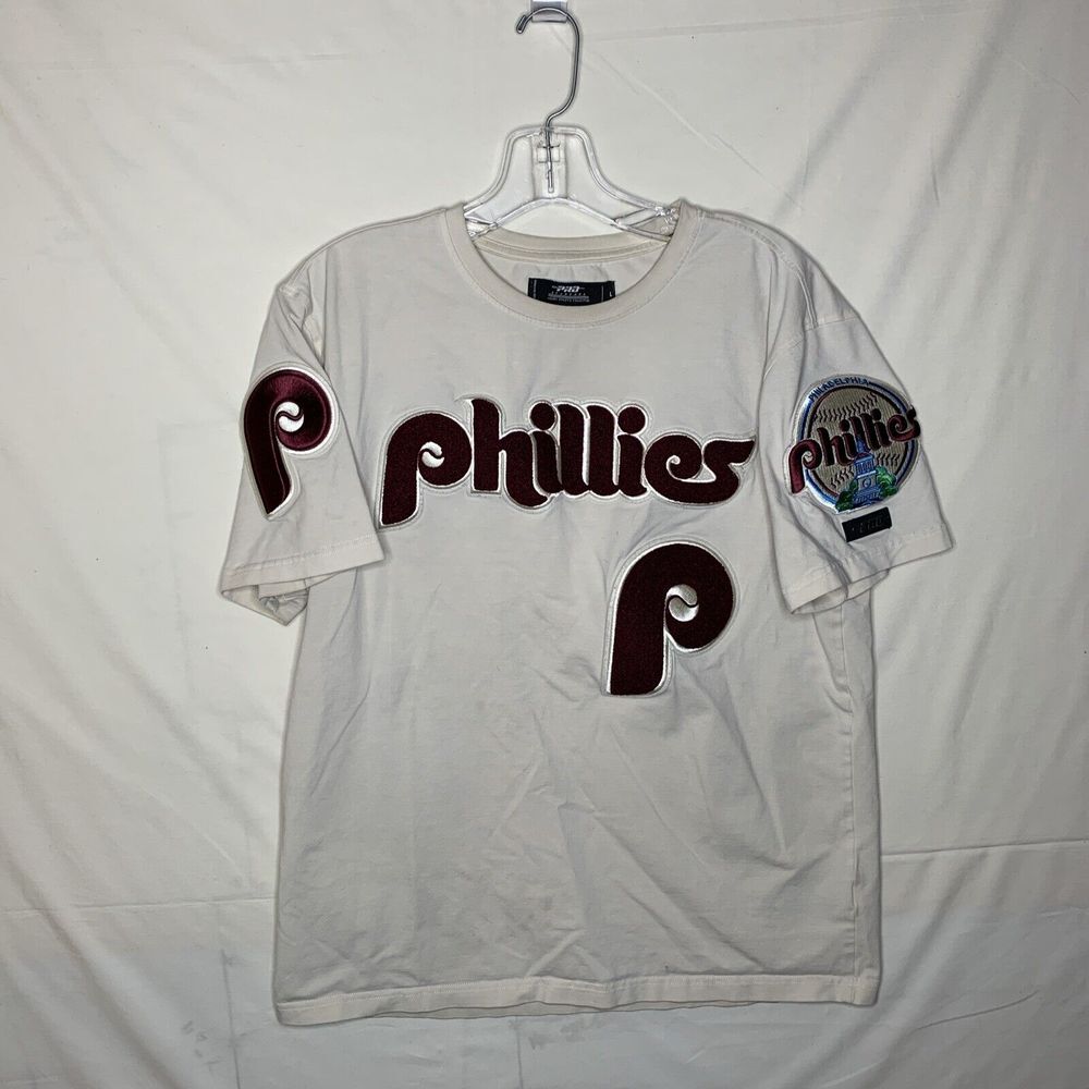 Phillies White Short Sleeve Tee